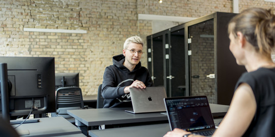 Coworker:innen im SteamWork